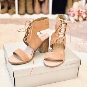 Sole Society Auburn Lace-Up Sandal